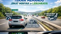 teknik memandu jimat minyak di lebuhraya
